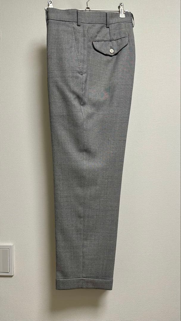 COMME des GARCONS HOMME PLUS ウールスラックス