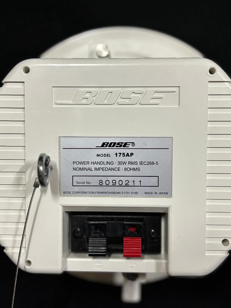 BOSE 175AP 埋込型スピーカー ペア W 1P 2台セット ボーズ