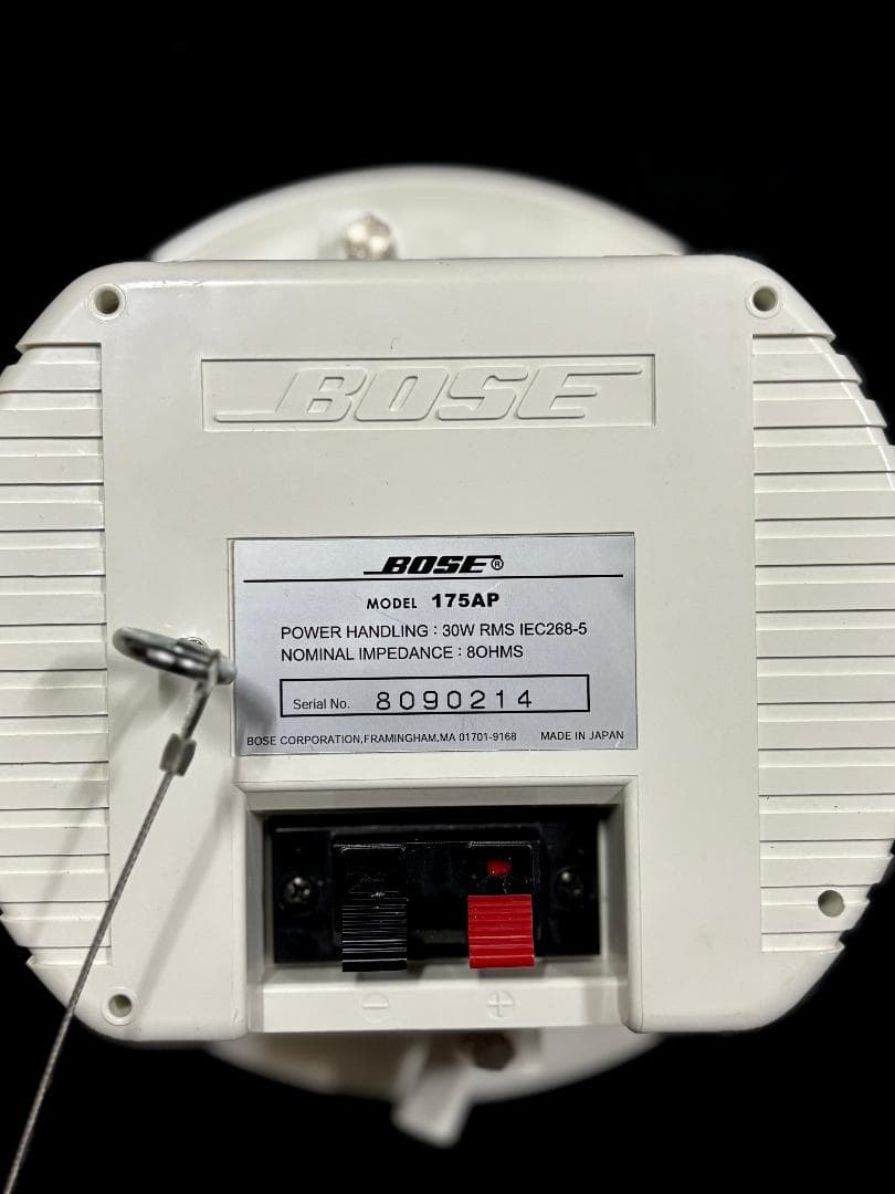 BOSE 175AP 埋込型スピーカー ペア W 1P 2台セット ボーズ