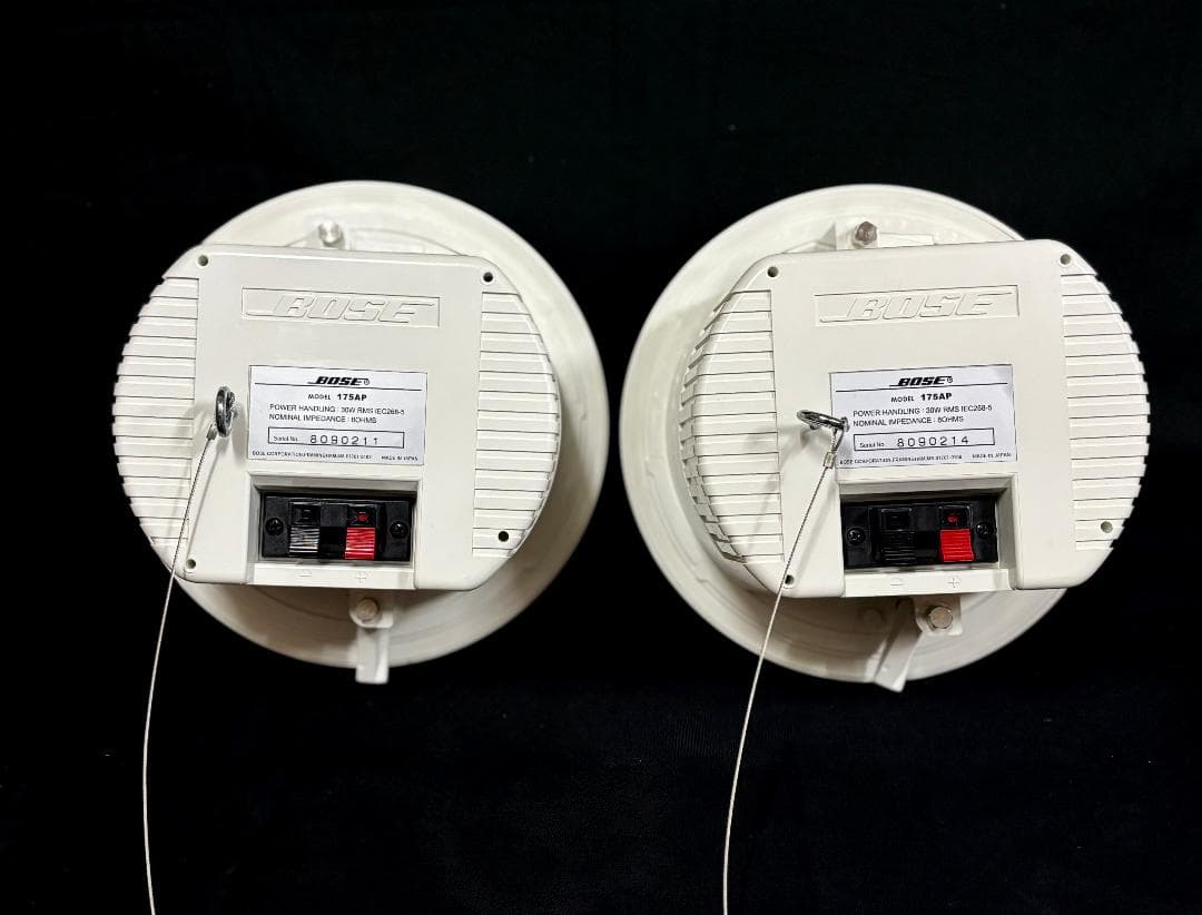 BOSE 175AP 埋込型スピーカー ペア W 1P 2台セット ボーズ