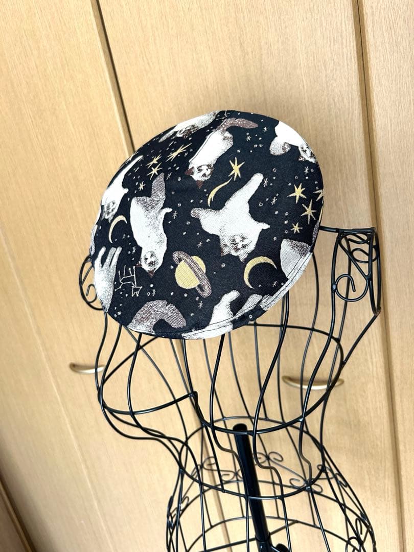CA4LA 猫と星のベレー帽