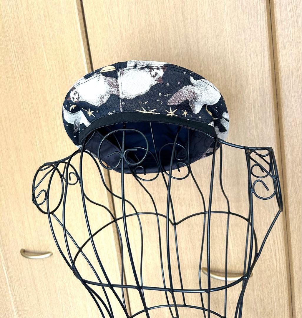 CA4LA 猫と星のベレー帽