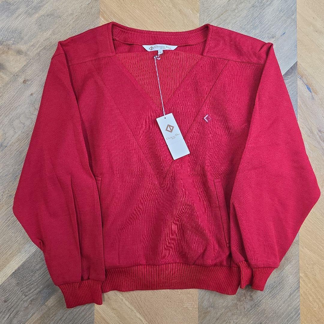 Christian Dior スポーツ 長袖トップス L レッド　新品　y45