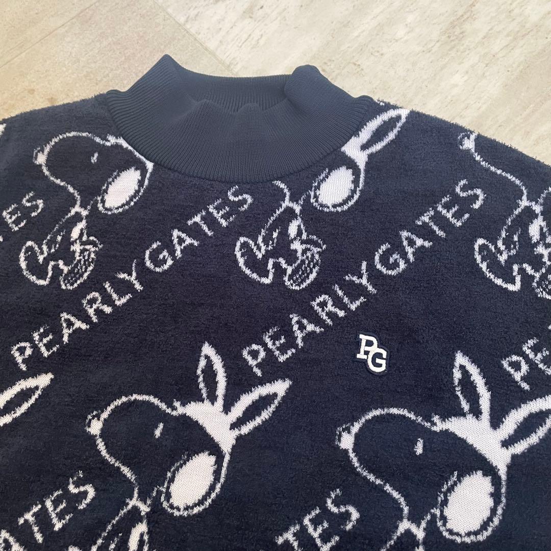 【パーリーゲイツ】即完売品 ニットセーター スヌーピー 0サイズ レディース
