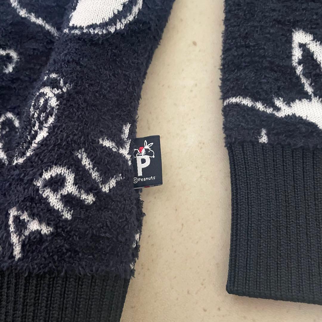 【パーリーゲイツ】即完売品 ニットセーター スヌーピー 0サイズ レディース