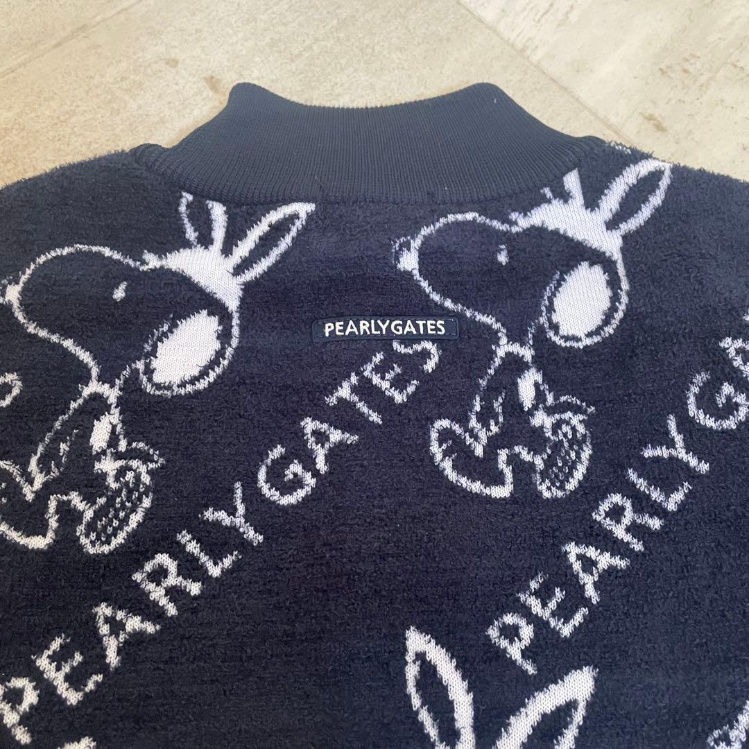 【パーリーゲイツ】即完売品 ニットセーター スヌーピー 0サイズ レディース