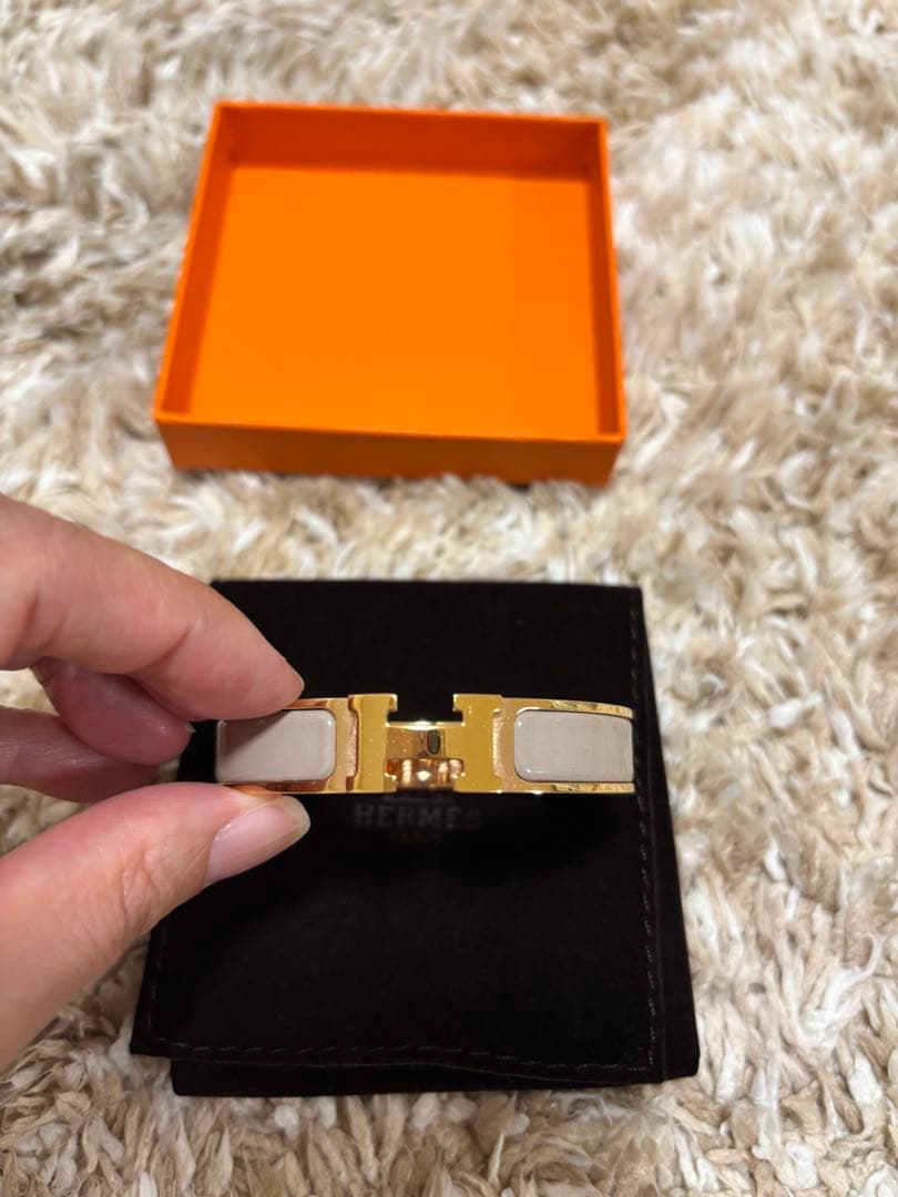 9/20終了【未使用】HERMES エルメス クリックHブレスレット
