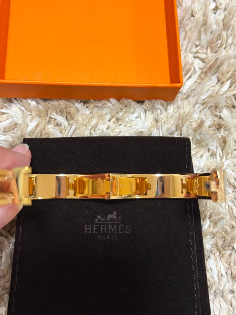 9/20終了【未使用】HERMES エルメス クリックHブレスレット