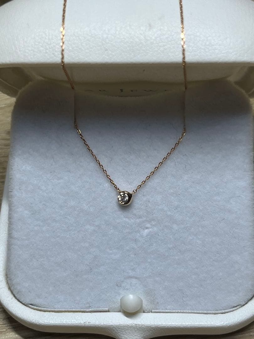 スタージュエリー　MOON SETTING 0.04ct