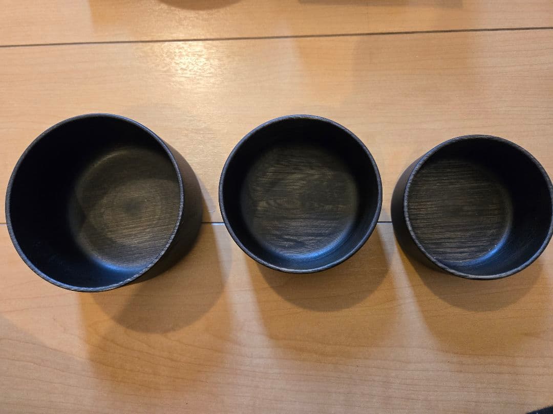 VIVAHDE ヴィヴァフデ　山のうつわDEMI DISHセット　ブラック