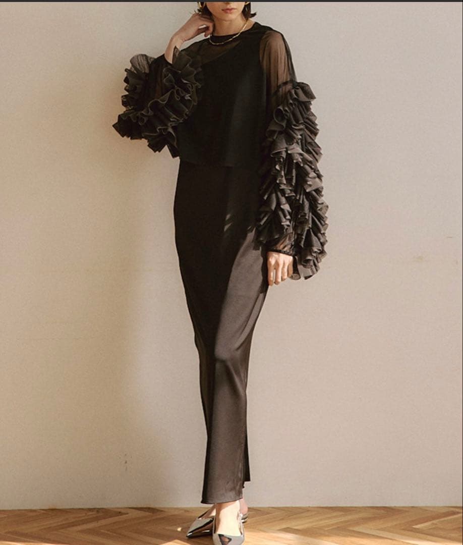 新品未使用タグ付き！半額以下！LE’RURE パーティードレス