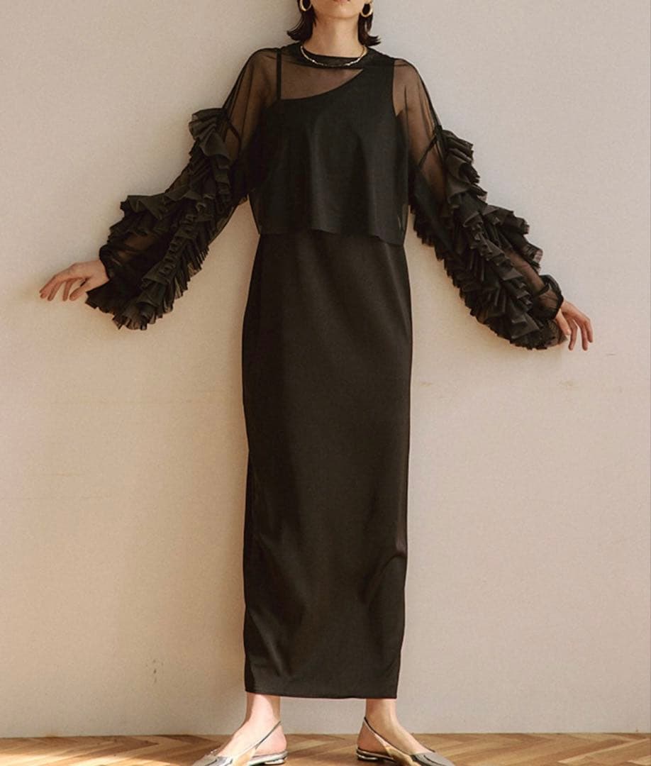 新品未使用タグ付き！半額以下！LE’RURE パーティードレス