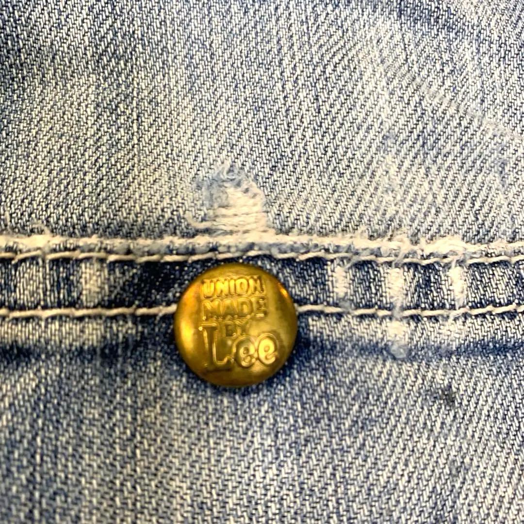 Lee デニムオーバーオール ブルー 古着 ビンテージ vintage