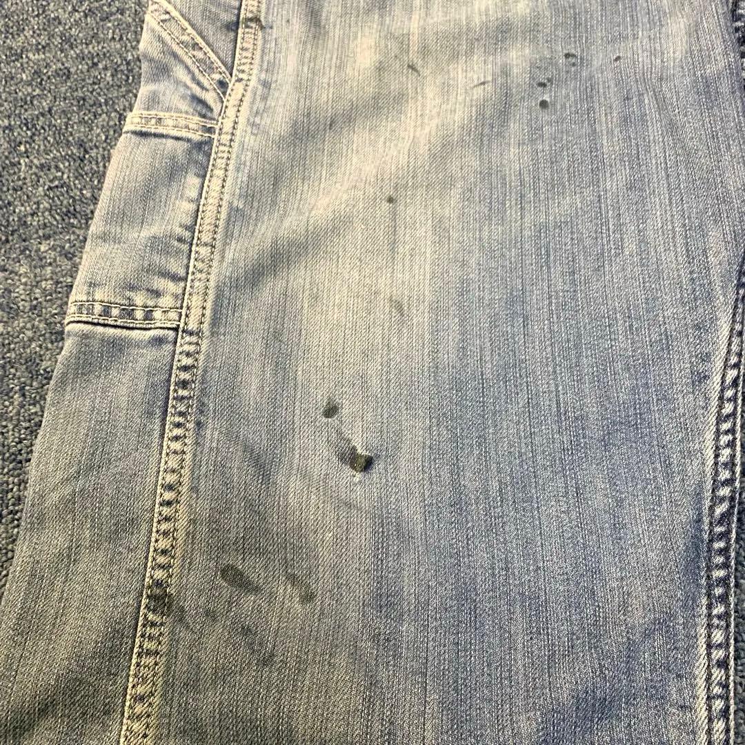 Lee デニムオーバーオール ブルー 古着 ビンテージ vintage