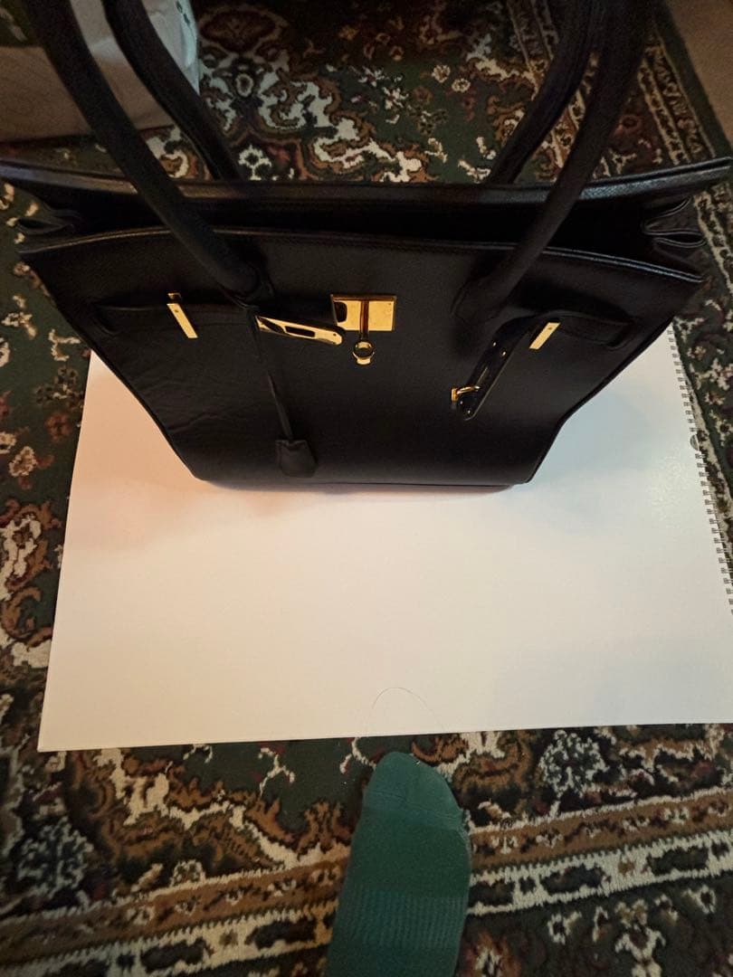 レザートートバッグ　michel adolphe