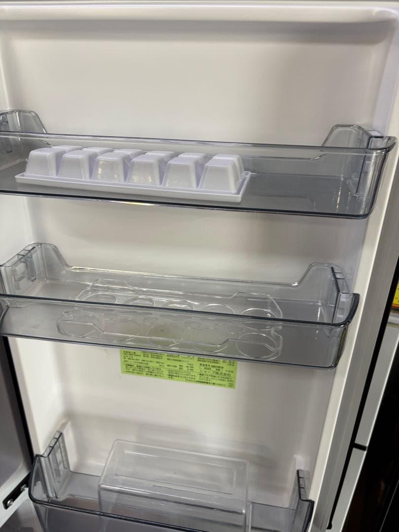 SHARP　2ドア冷蔵庫　2022年　179ℓ　SJ-18E2-B 分解清掃済み