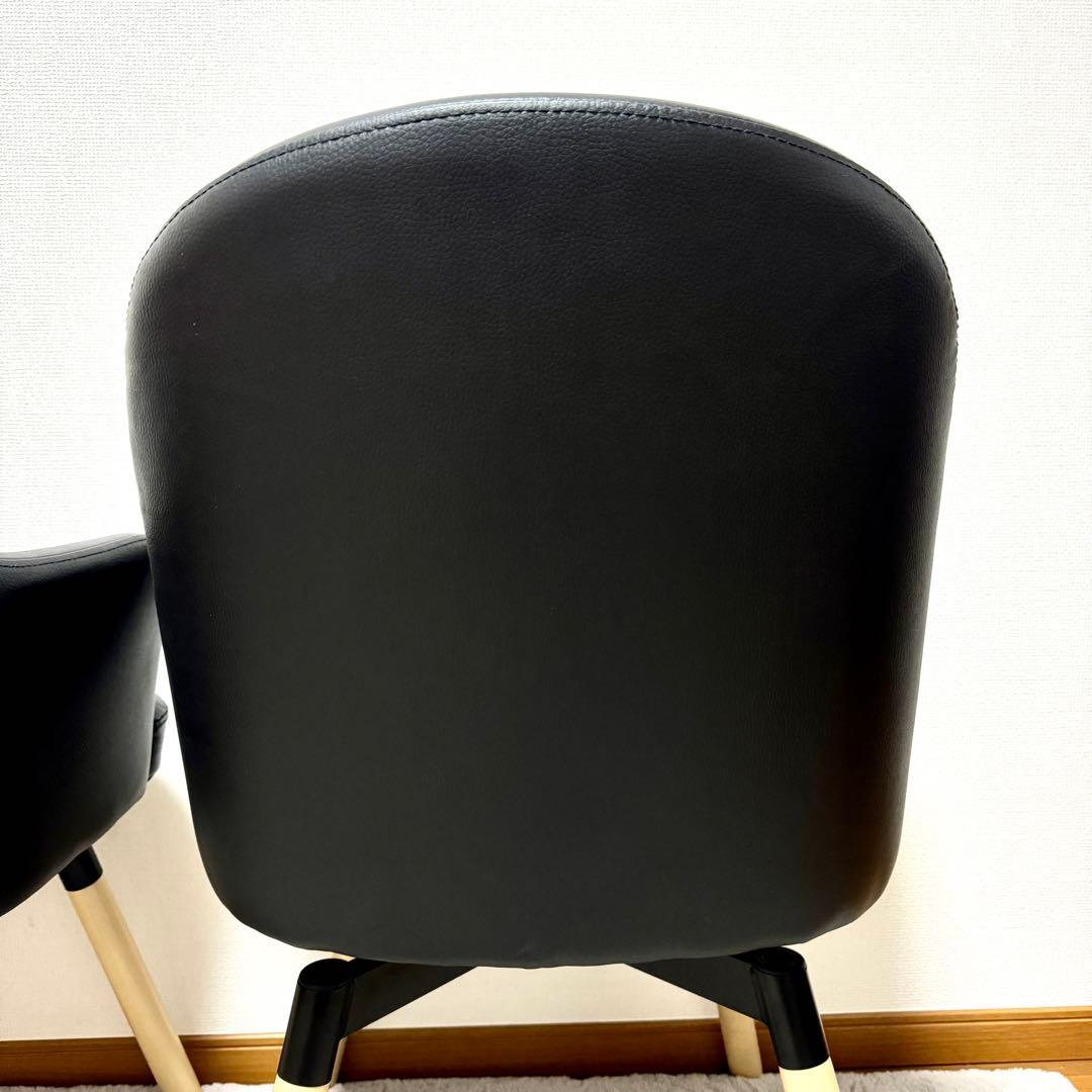 【Fishサカナ】IKEA ヤンオロフ回転パーソナルチェア ブラック