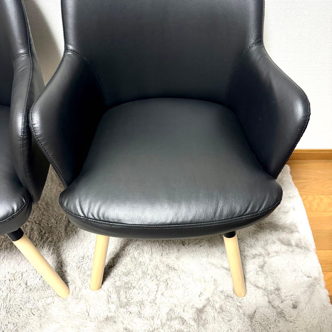 【Fishサカナ】IKEA ヤンオロフ回転パーソナルチェア ブラック