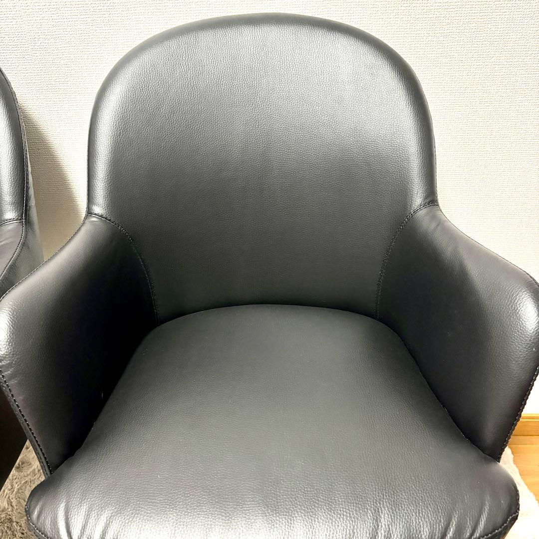 【Fishサカナ】IKEA ヤンオロフ回転パーソナルチェア ブラック