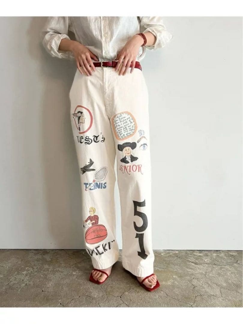 WESTOVERALLS Are You Different メモリアルパンツ