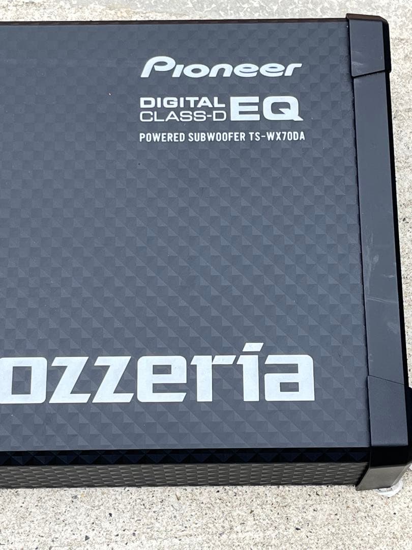 Pioneer carrozzeria TS-WX70DA ウーファー