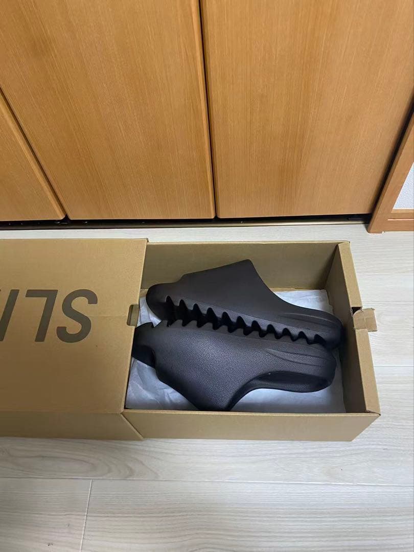 新品26.5cm ADIDAS YEEZY Slide \"Dark Onyx\"