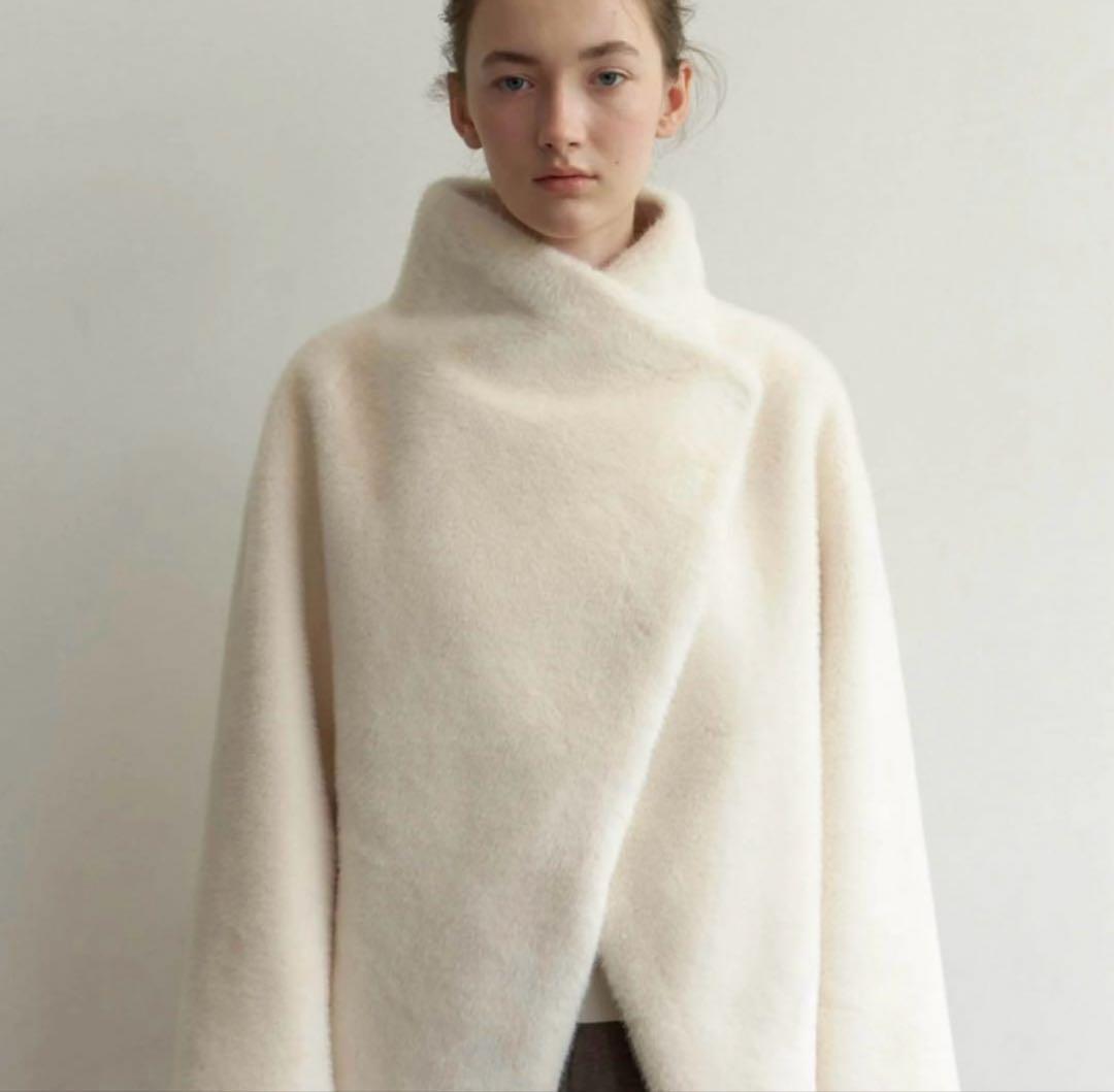 【新品】na.e Reversible Fur Coat_White