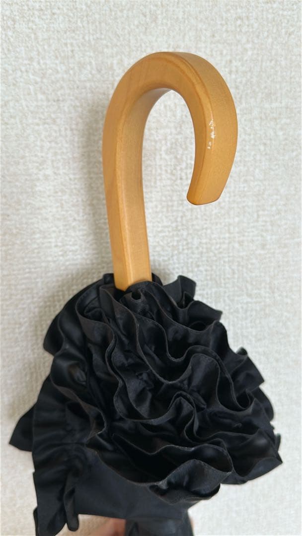 サンバリア100 長傘 ブラック Sサイズ 日傘