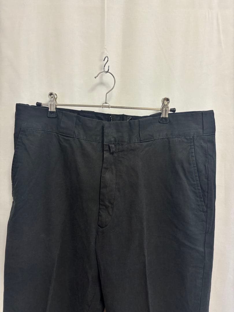 COMOLIコットンギャバ ウォッシュドパンツ NAVY 3