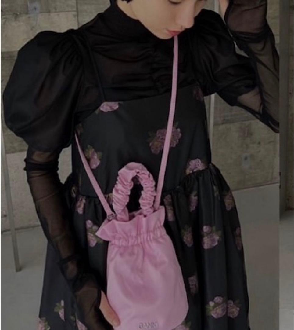 sisterjane ブラック　ワンピース　刺繍