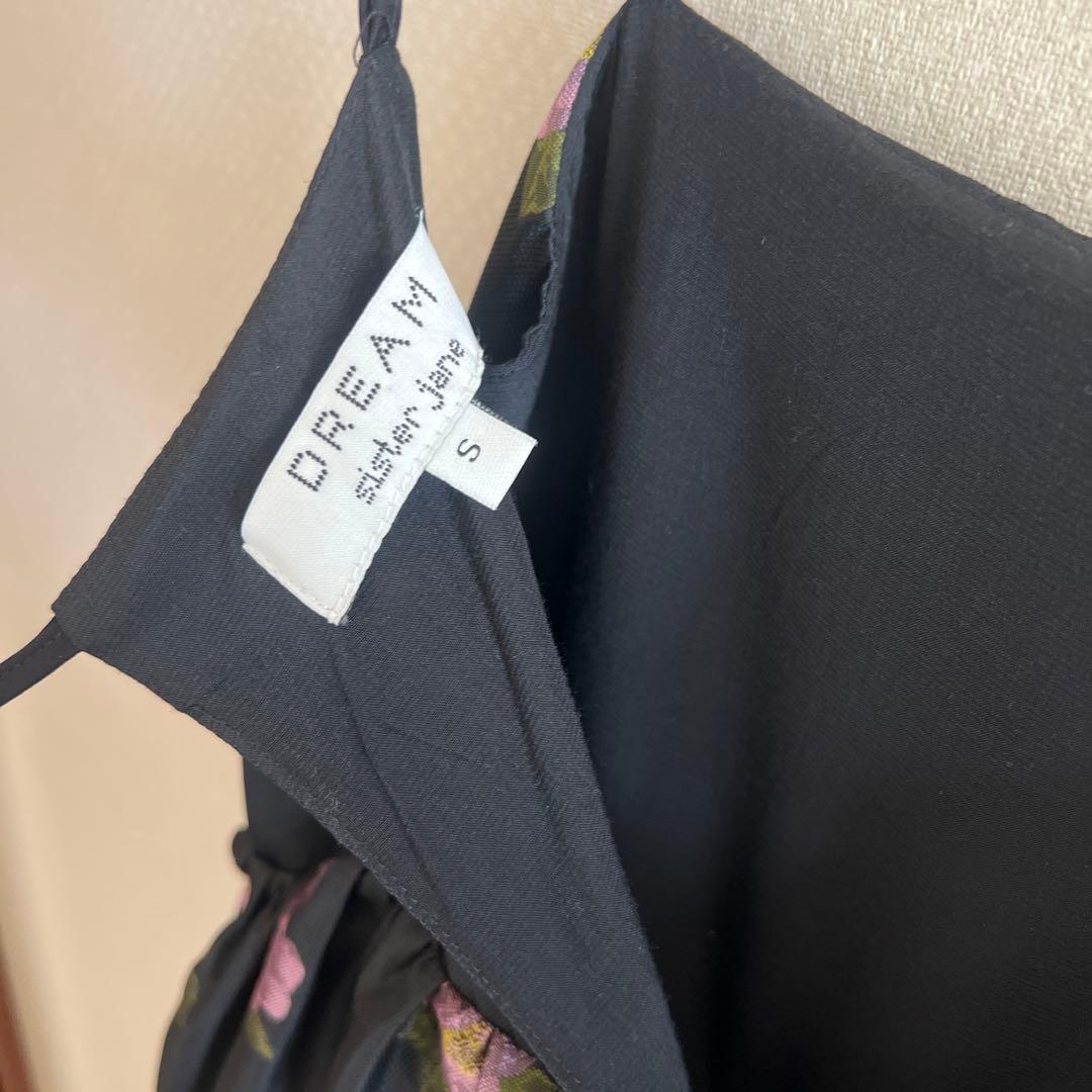 sisterjane ブラック　ワンピース　刺繍