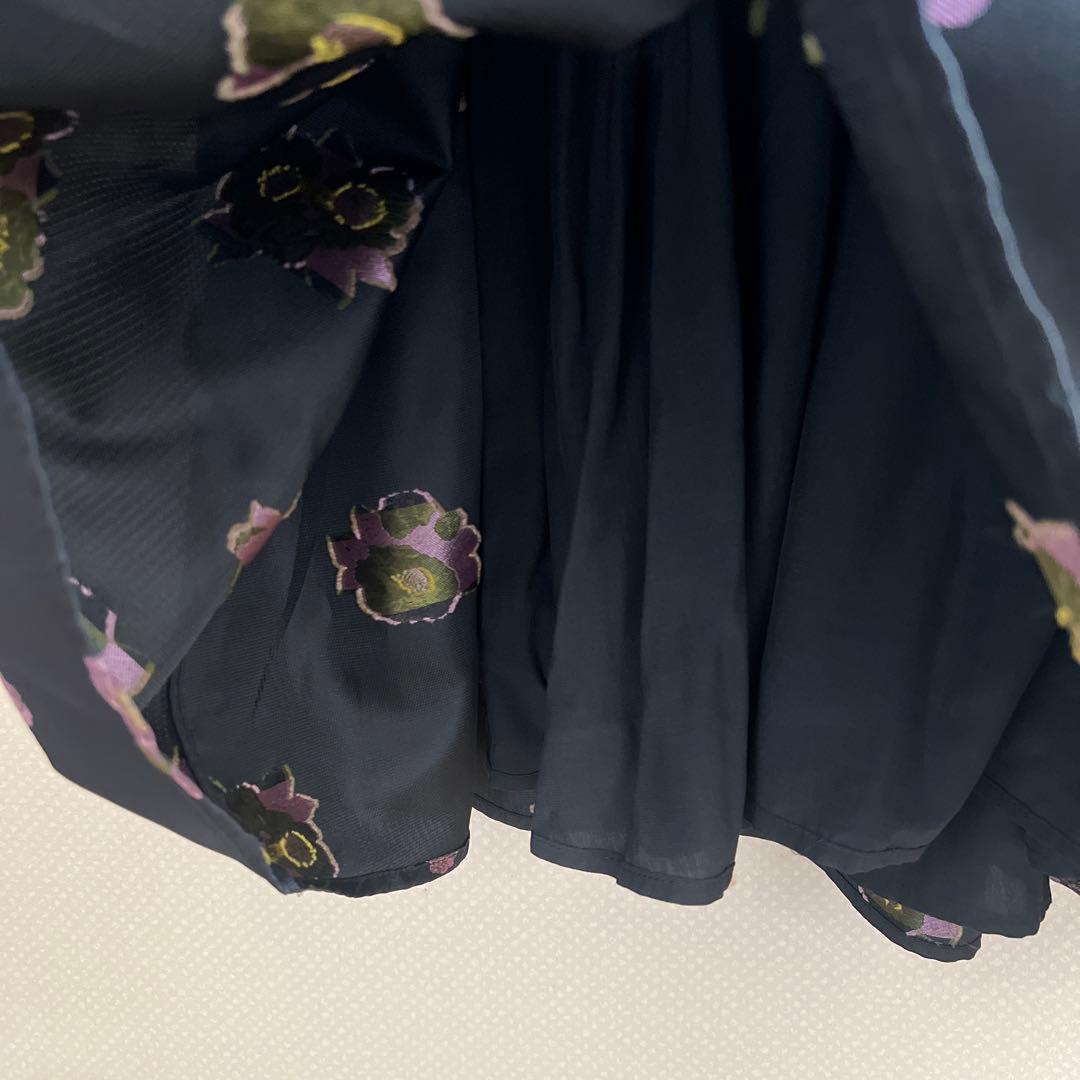 sisterjane ブラック　ワンピース　刺繍