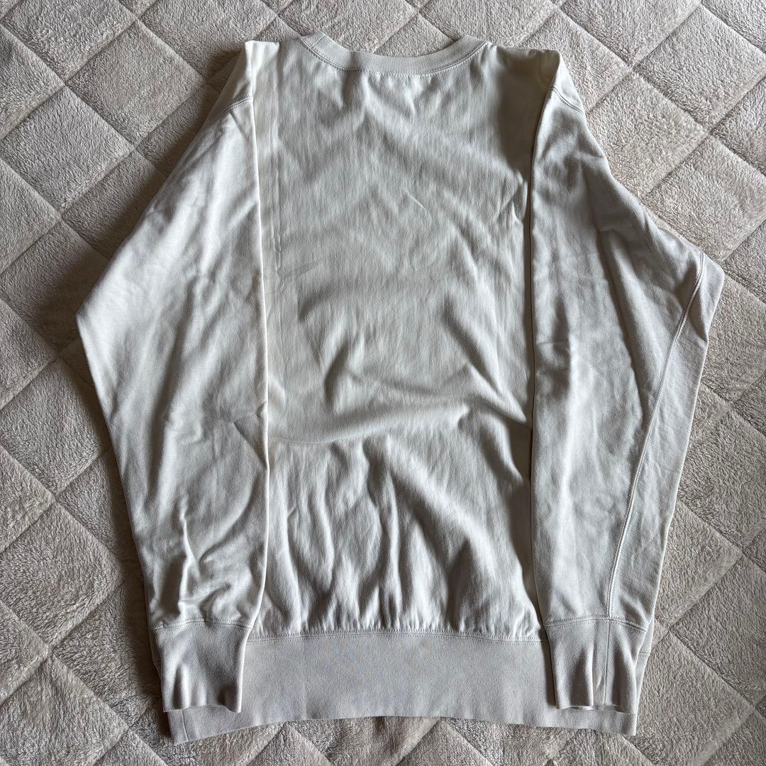 AURALEE ハイゲージスウェット オフホワイト 日本製 コットン オーラリー