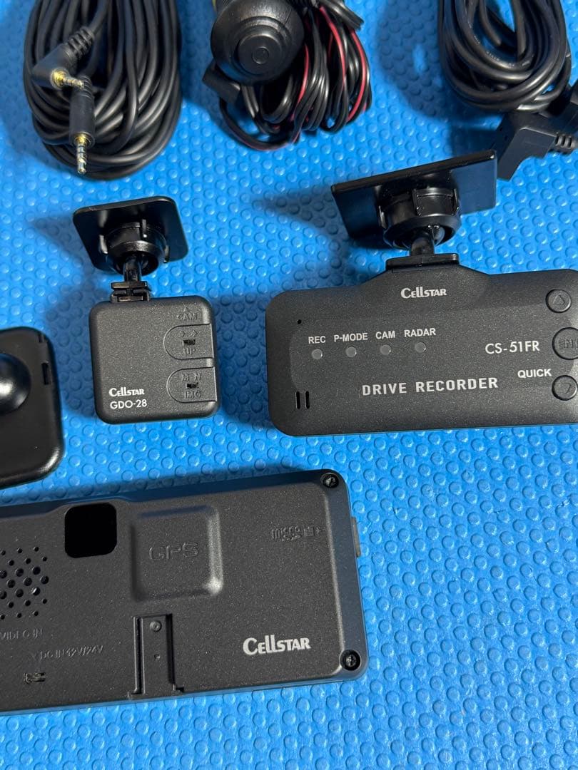 セルスター　 ドライブレコーダー＋レーダー探知機 CS-51FR AR-46LA