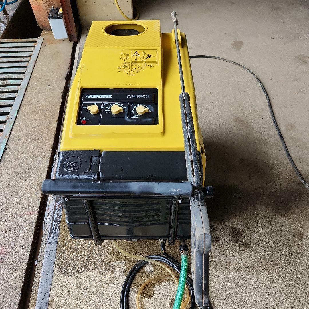 ★★ケルヒャー冷、温水高圧洗車機★★100V