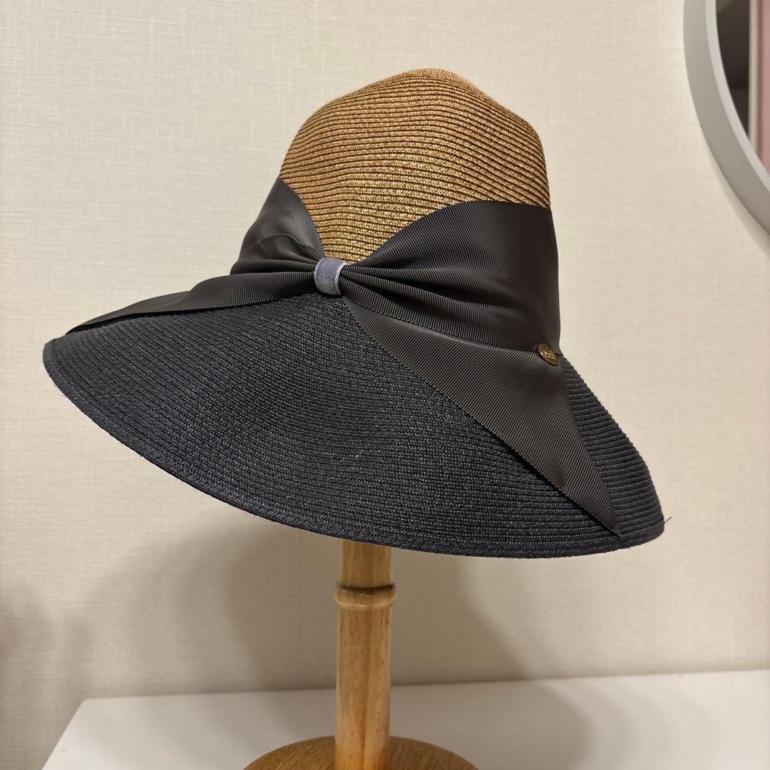 新品アシーナニューヨークリサコツートーンハット　Athena New York