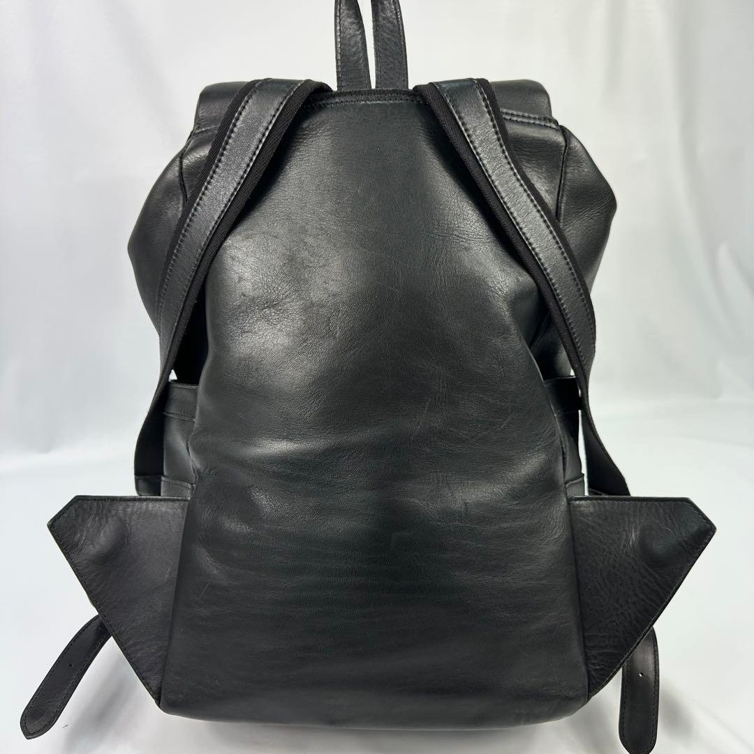 【専用】 ペッレモルビダ エスプローラ リュック バックパック レザー 黒 巾着