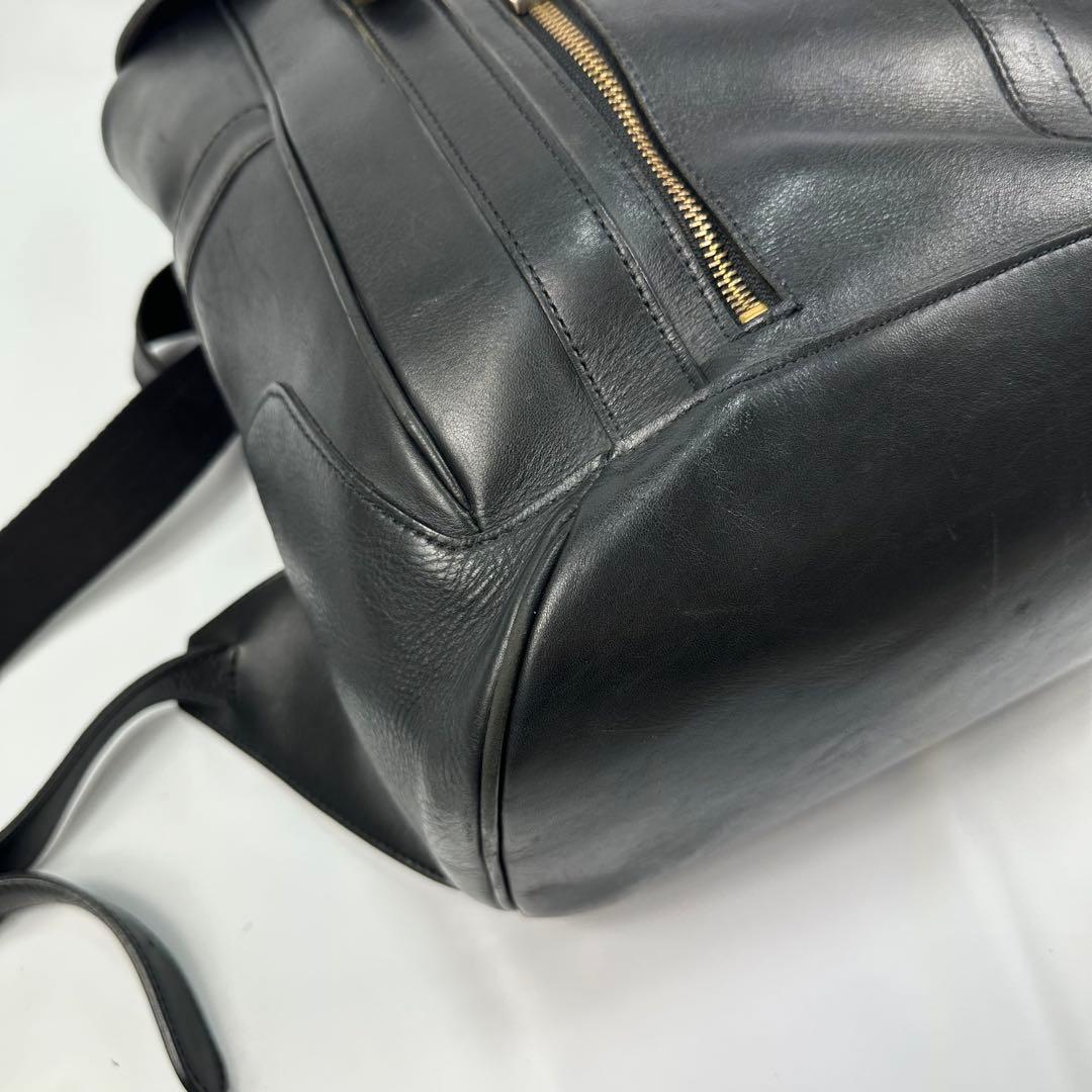 【専用】 ペッレモルビダ エスプローラ リュック バックパック レザー 黒 巾着