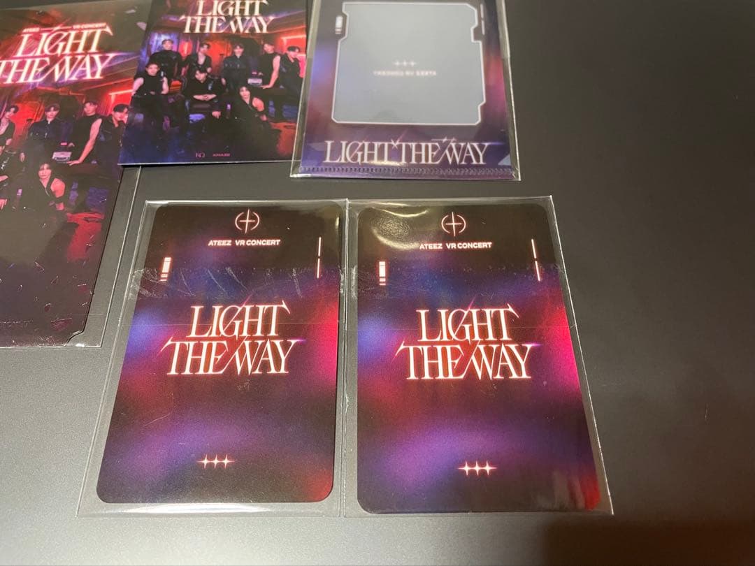 ATEEZ サン VR LIGHT THE WAY 特典 トレカセット