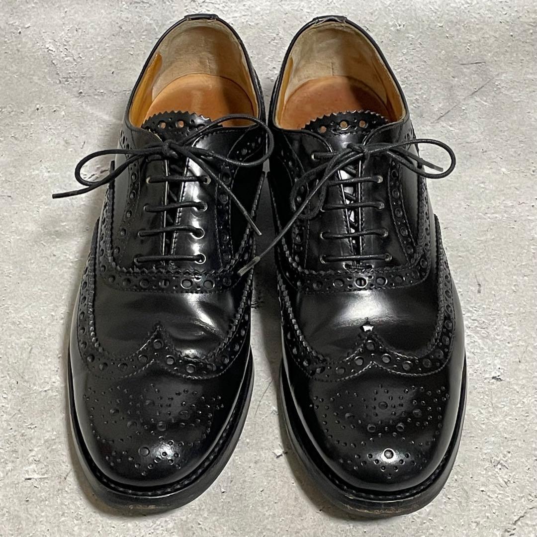 チャーチ　church's　革靴　レザードレスシューズ　バーウッド　黒　36.5