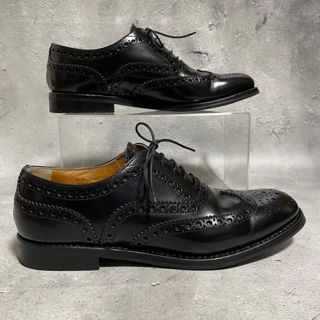 チャーチ　church's　革靴　レザードレスシューズ　バーウッド　黒　36.5