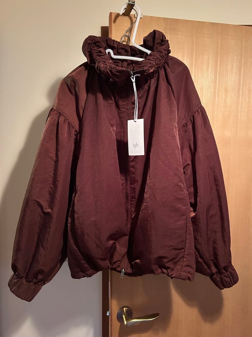 スタイルミキサー　ギャザーネックブルゾン ブラウン　新品未使用