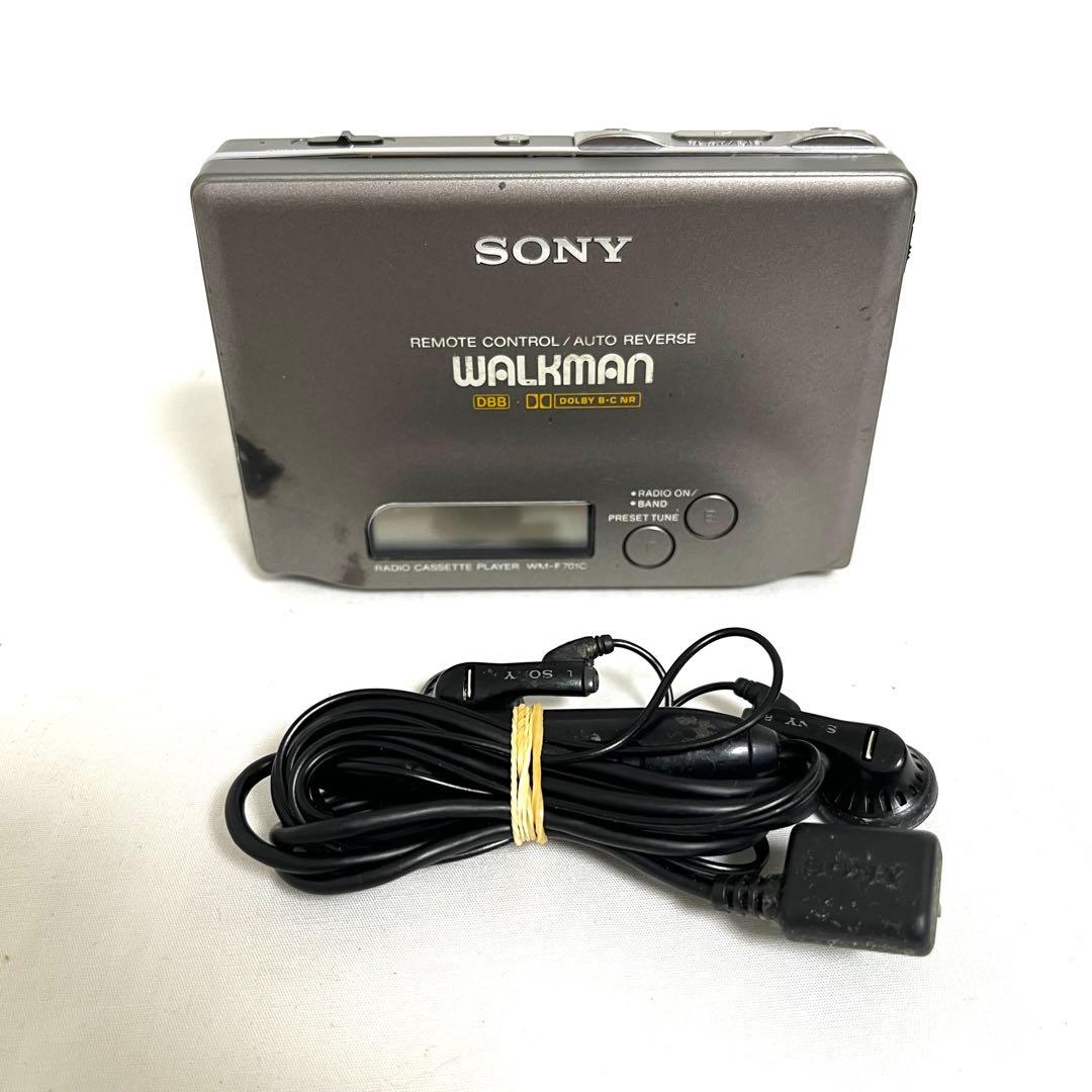 SONYソニー カセットウォークマン WM-F701C ポータブルプレーヤー