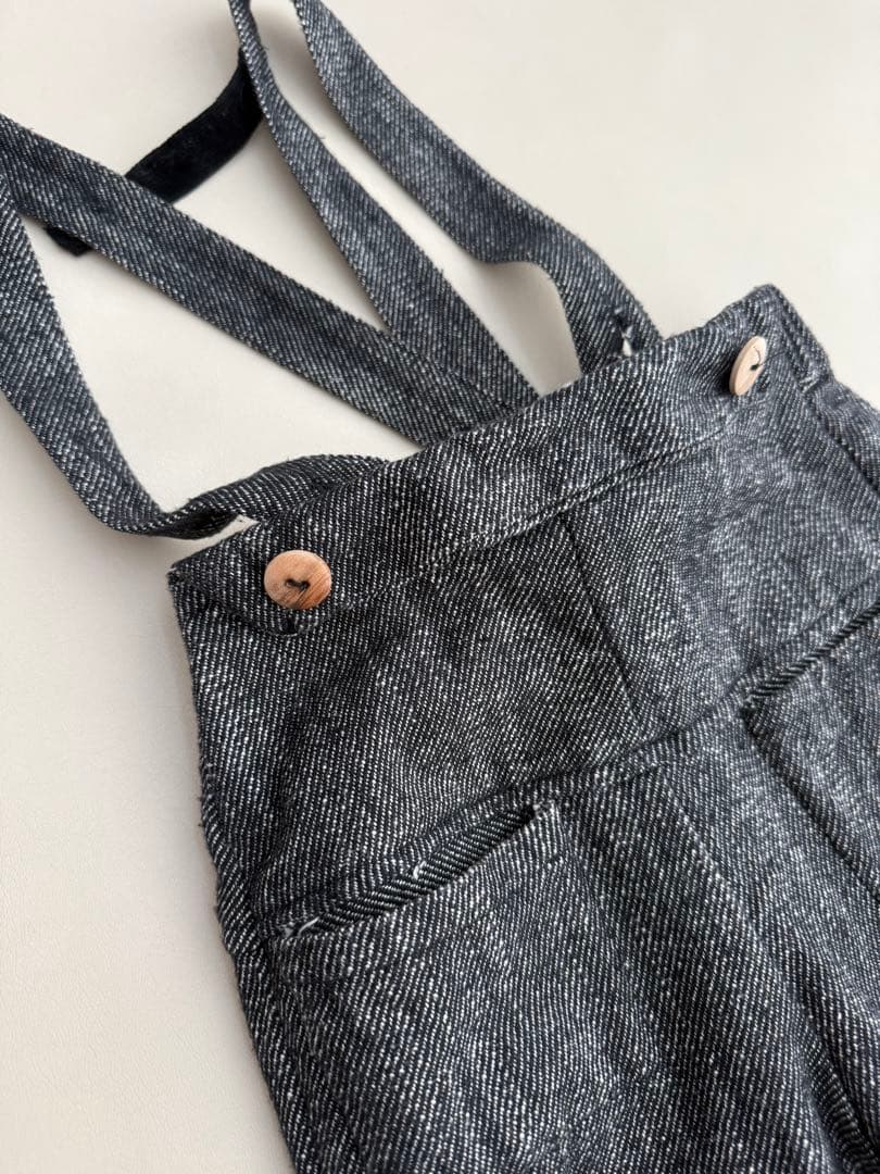 ボトムス HELLO LUPO Cappuccino trousers, black D