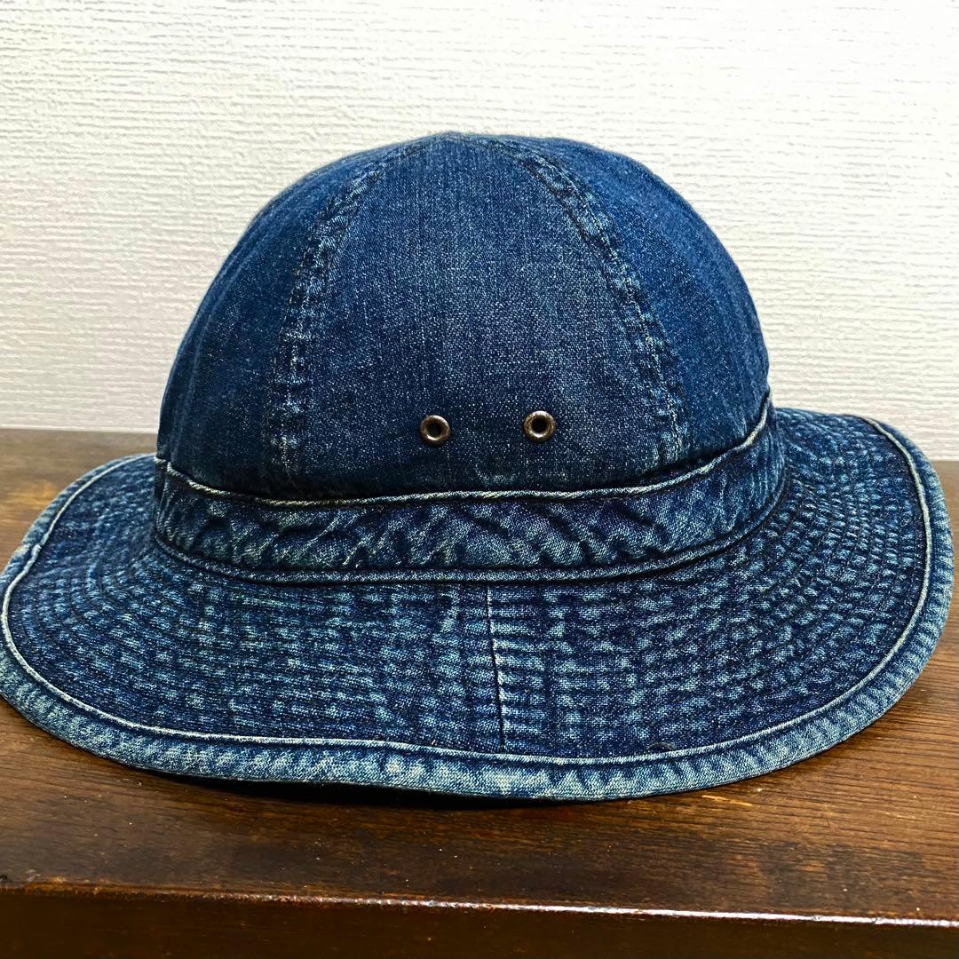 DOUBLE RL ダブルアールエル デニム ハット バケハ ARMY HAT
