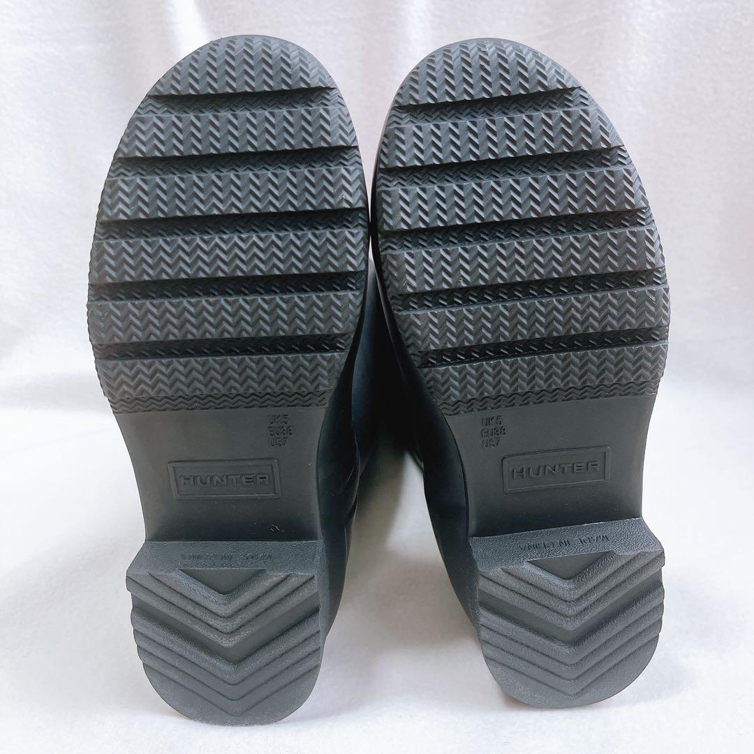 Kana_maru_mama　極美品 ハンター レインブーツ ロング 黒