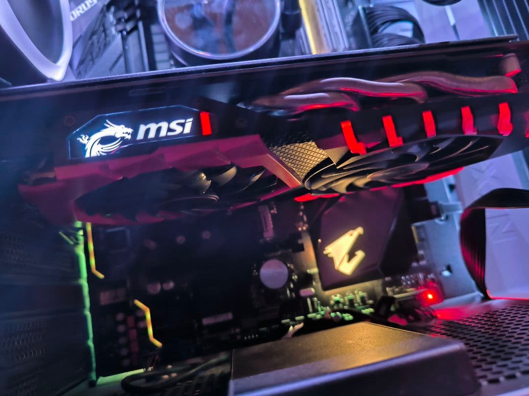 グラフィックボード・グラボ・ビデオカード NVIDIA MSI GeForce GTX 1060 GAMING X 6G