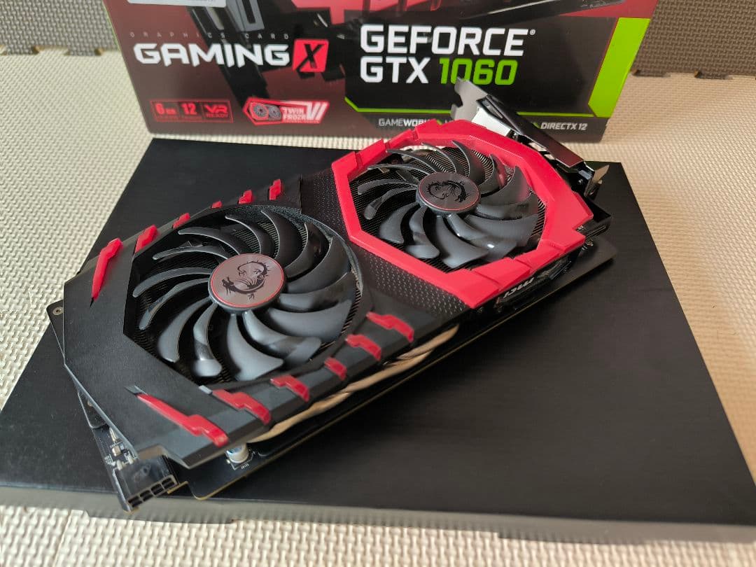 グラフィックボード・グラボ・ビデオカード NVIDIA MSI GeForce GTX 1060 GAMING X 6G