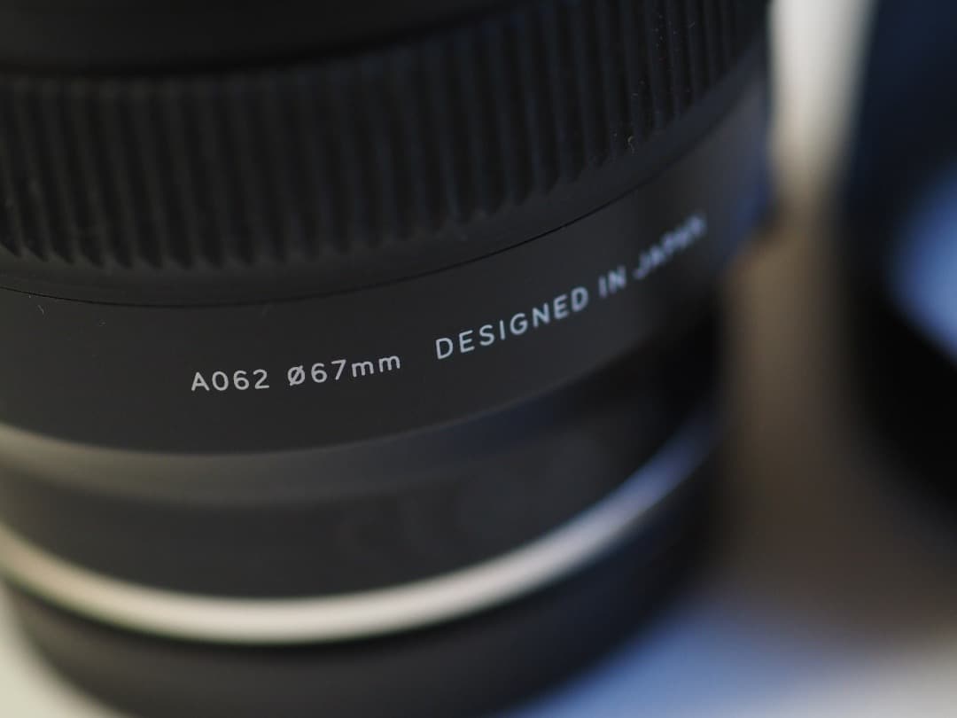 タムロン 20-40mm F/2.8 Di III VXD フィルタと元箱付き