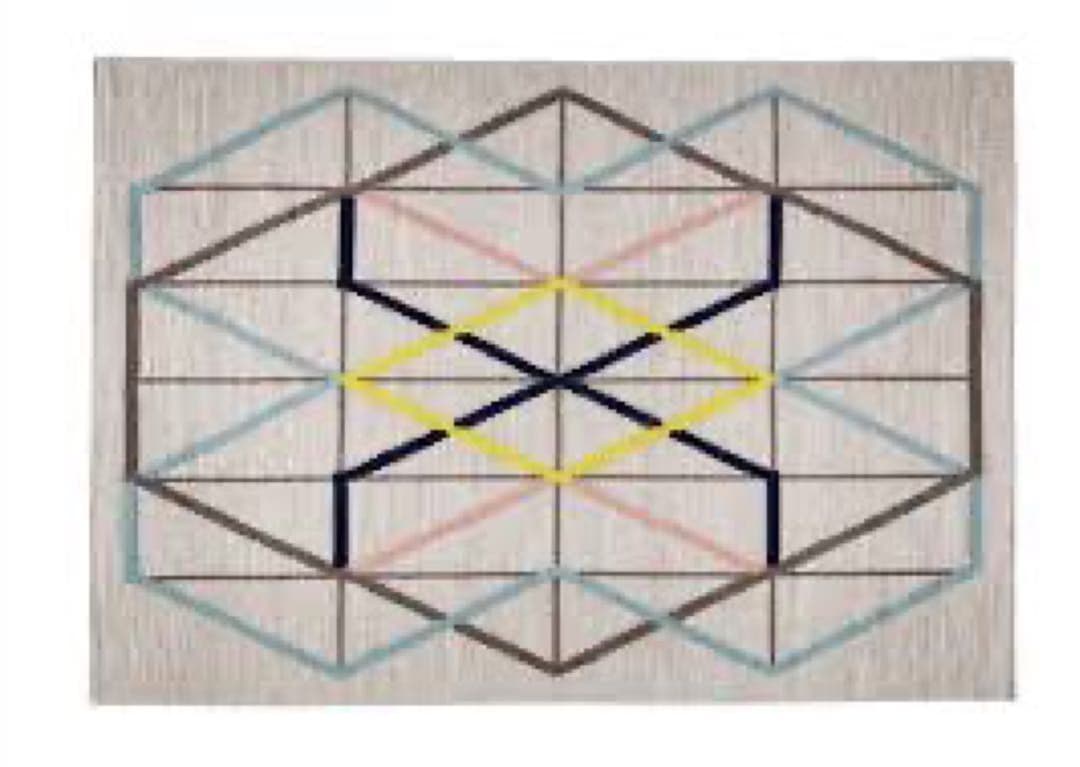 【レア・廃盤】IKEA PS 2014 ラグ 120×180cm ウール100%